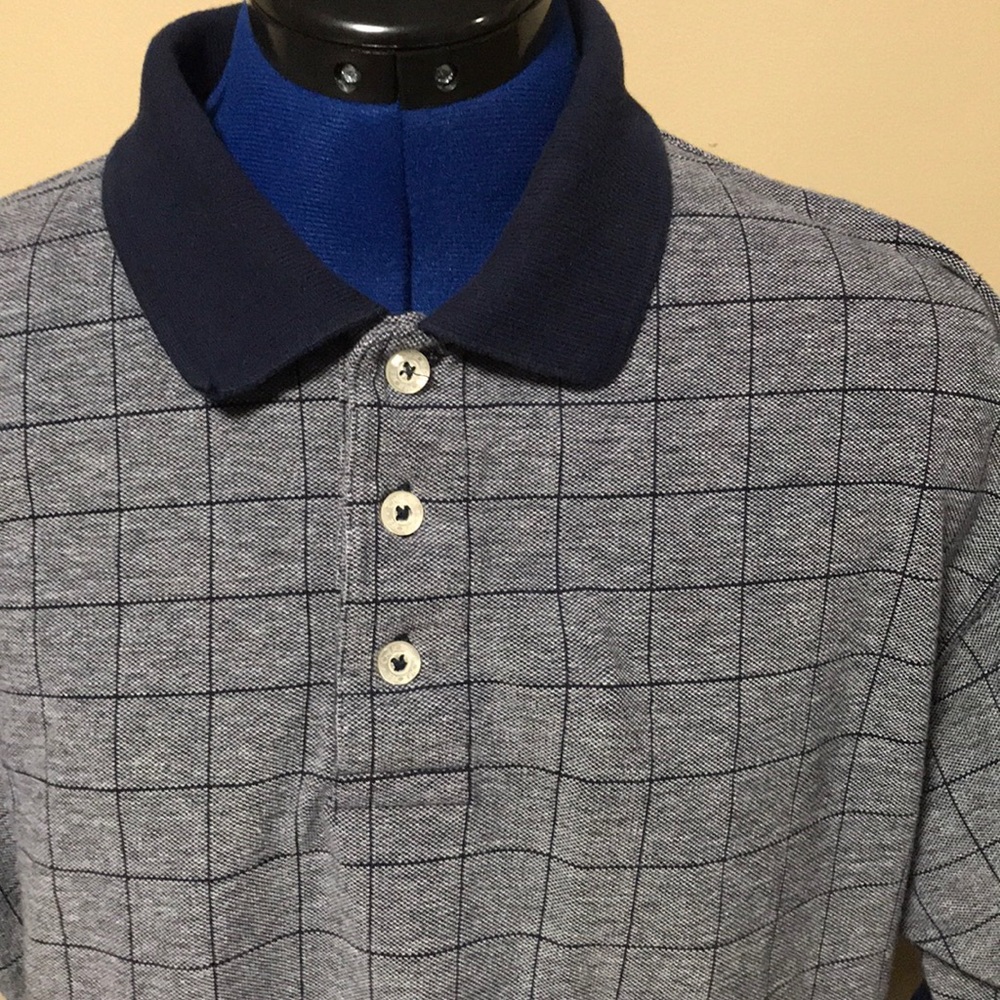 Cherokee Black and Gray Polo